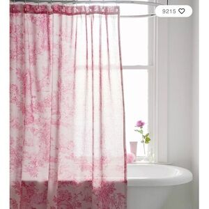 Urban Outfitters Frog Toile shower curtain